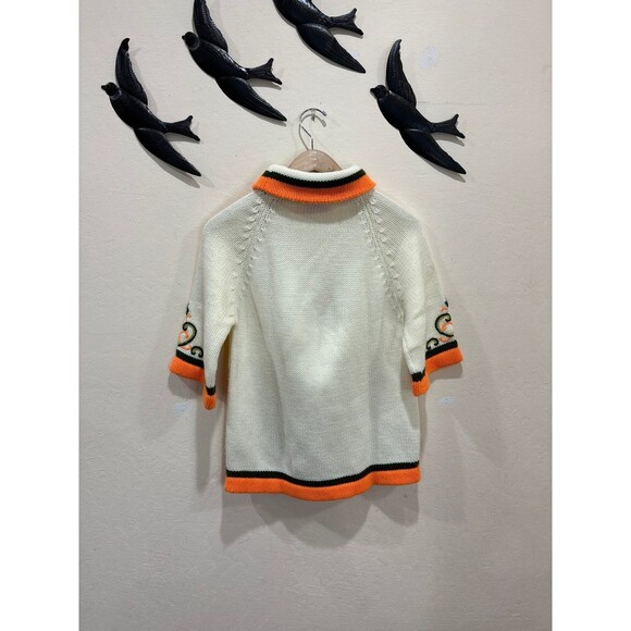 Vintage Kimlon by Miss Exquisite Hong Kong Hand Embroidered Sweater - M - Picture 7 of 9